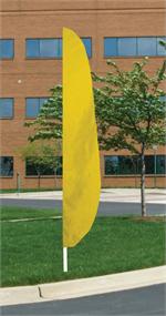 Feather Flag Solid Color 12 ft Nylon